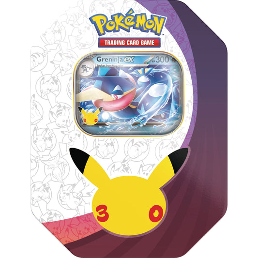 Pokemon TCG 30th Celebration ex Tin Greninja ex