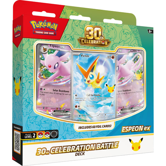 Pokemon TCG 30th Celebration Battle Deck Espeon ex