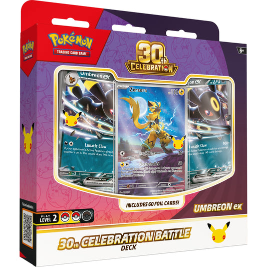 Pokemon TCG 30th Celebration Battle Deck Umbreon ex