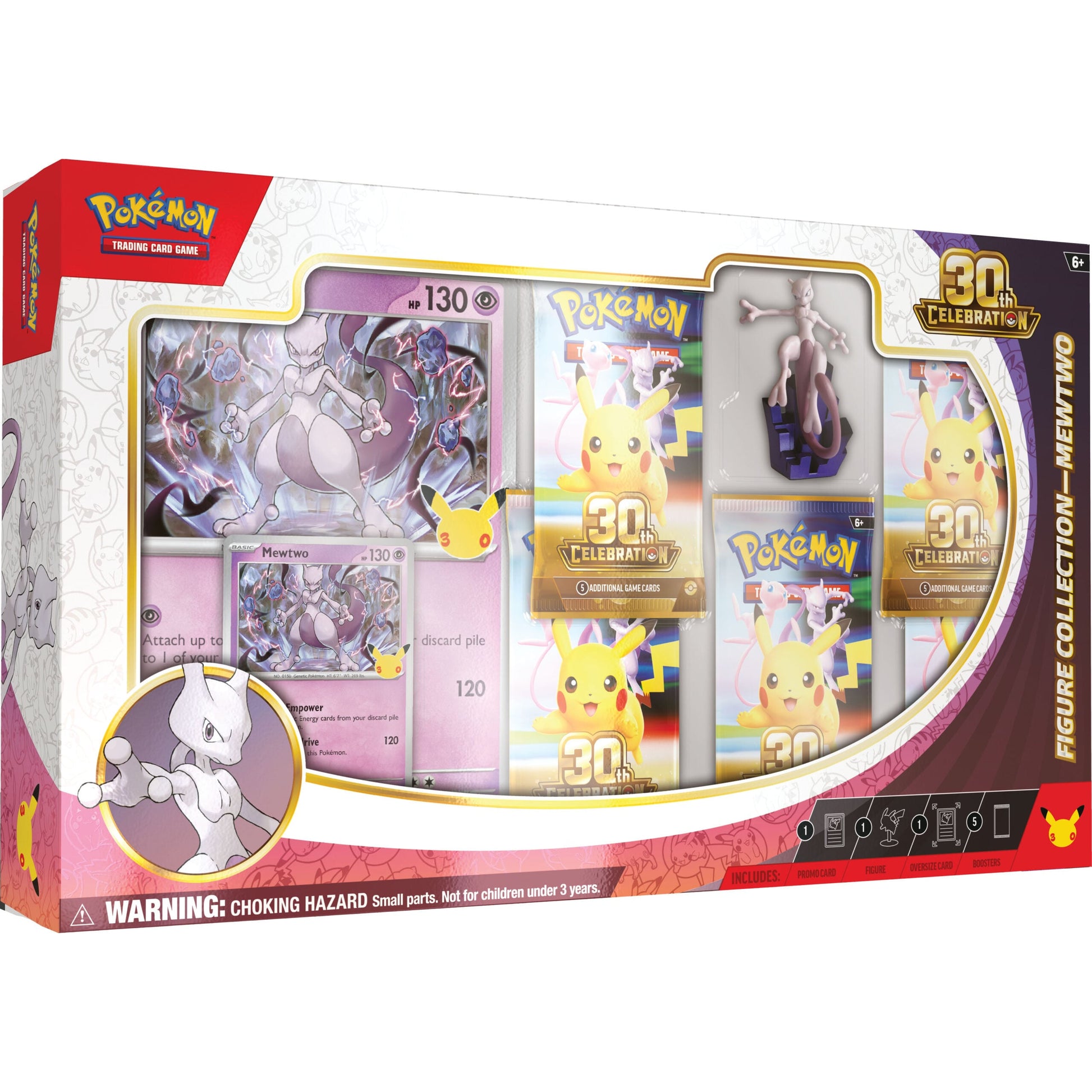 Pokemon TCG 30th Celebration Figure Collection Mewtwo