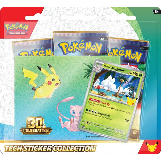 Pokemon TCG: 30th Celebration Tech Sticker Collection - Alolan Exeggutor