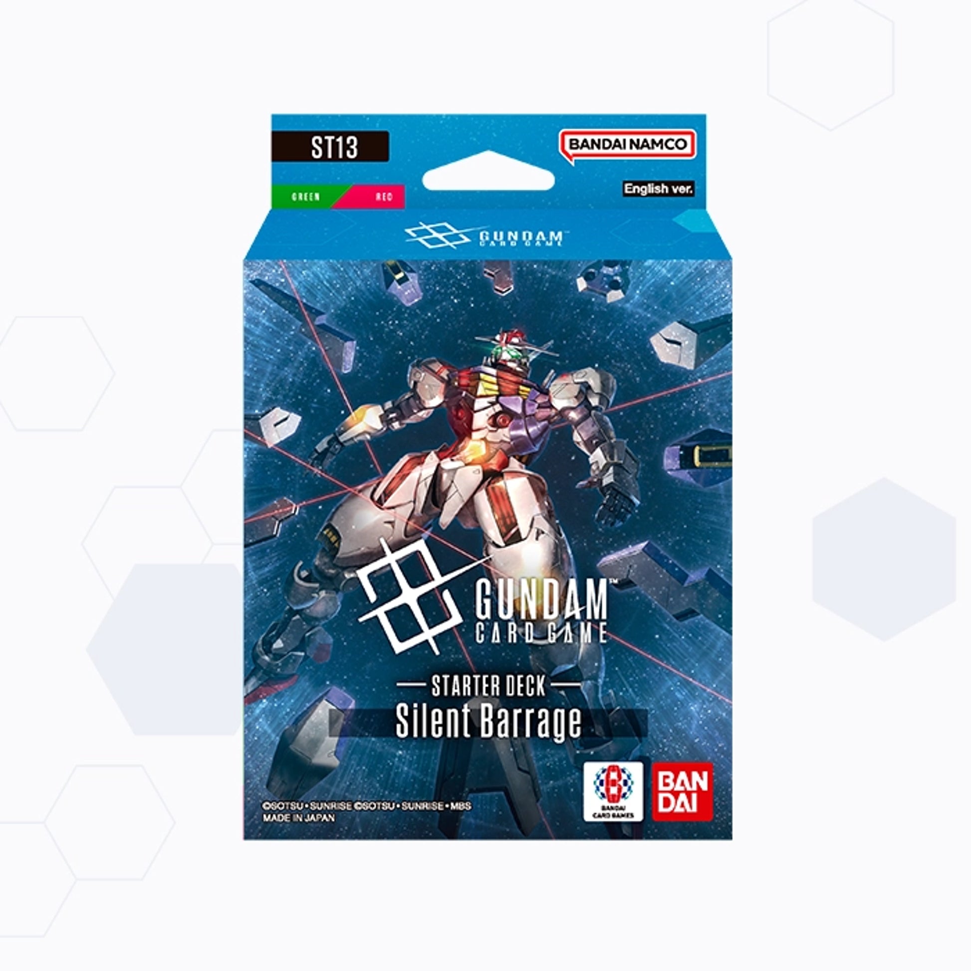 Gundam Card Game: ST13 Silent Barrage Starter Deck