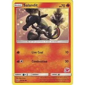 Salandit - 25/156 (#31 Charizard Stamped) Pokemon