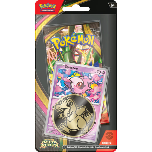 Pokemon TCG Mega Evolution Delta Reign Checklane Blister Spritzee