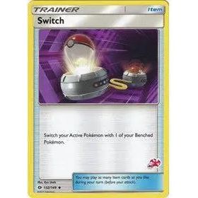 Switch - 132/149 (#40 Charizard Stamped) Pokemon