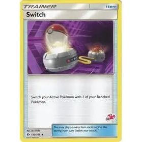 Switch - 132/149 (#58 Charizard Stamped) Pokemon