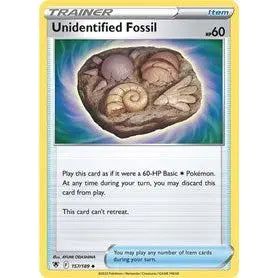 Unidentified Fossil Pokemon