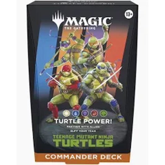 Teenage Mutant Ninja Turtles - Commander Deck - Turtle Power