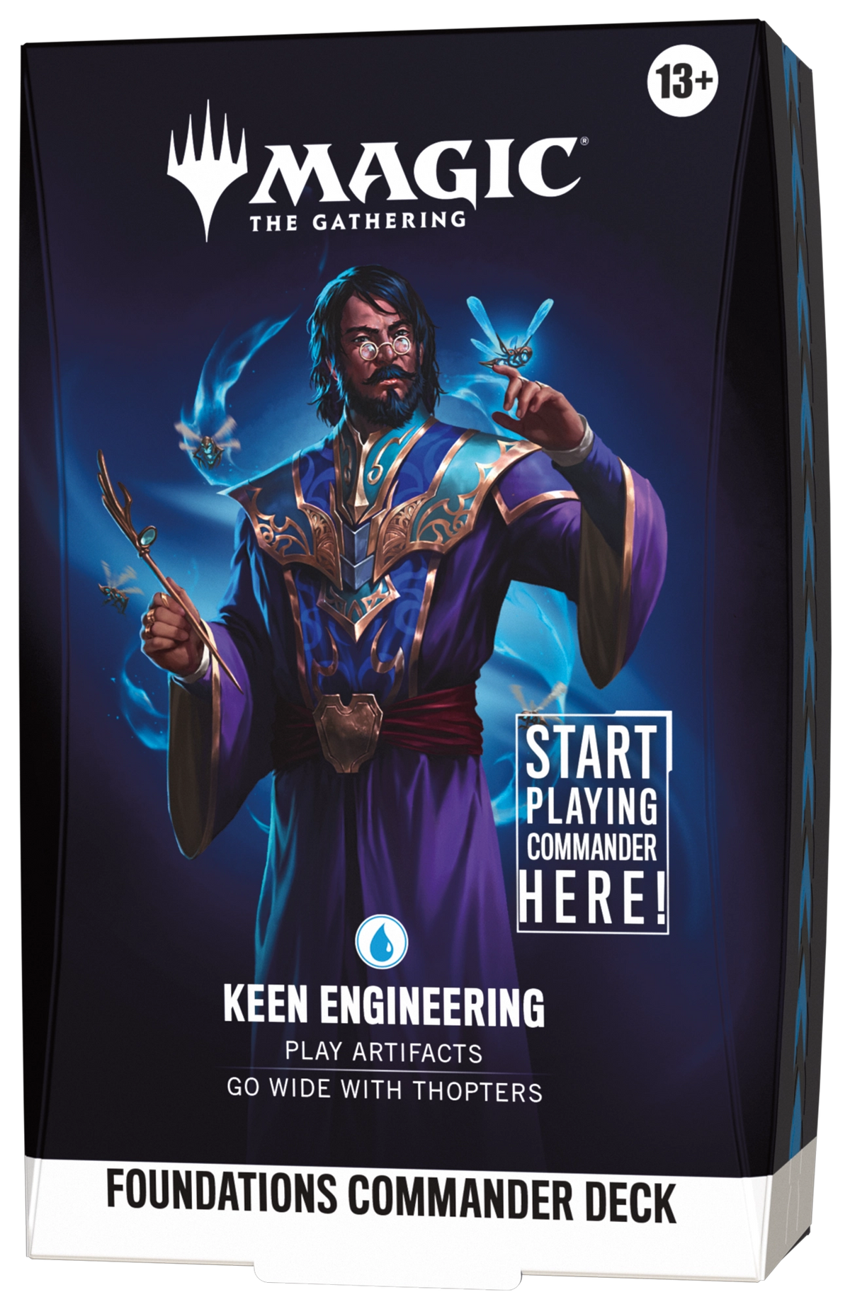 Magic Foundations Commander Deck Keen Engineering