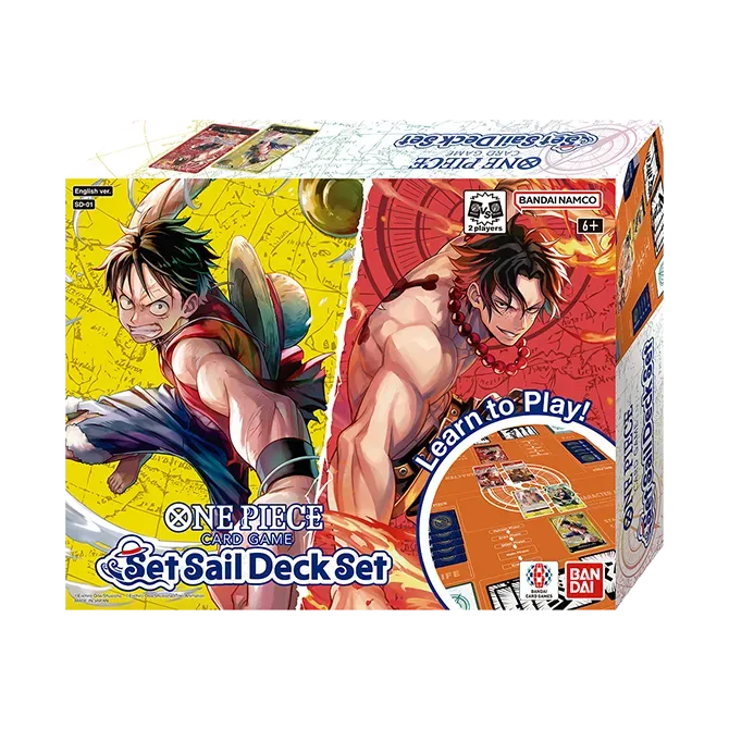 Set Sail Deck Set (SD-01) - 6 Deck Display