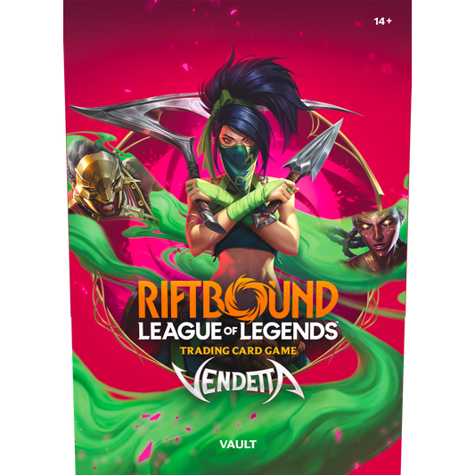 RIFTBOUND LEAGUE OF LEGENDS TCG VENDETTA VAULT