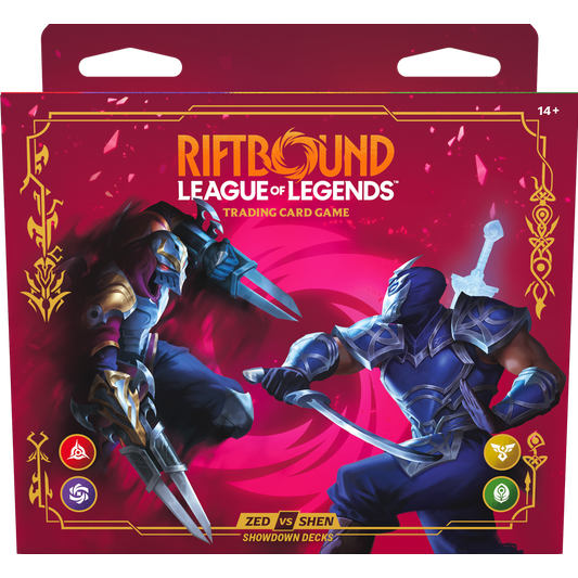 Riftbound TCG: Vendetta Showdown Decks - Zed vs Shen
