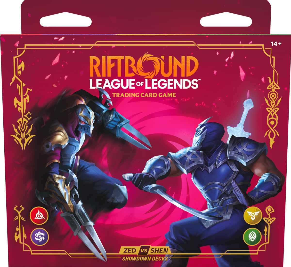 RIFTBOUND LEAGUE OF LEGENDS TCG VENDETTA ZED VS SHEN
