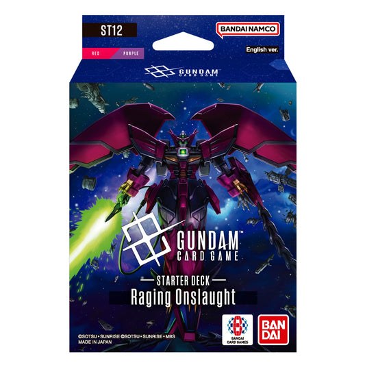 GUNDAM CG ST-12 RAGING ONSLAUGHT STARTER DECK