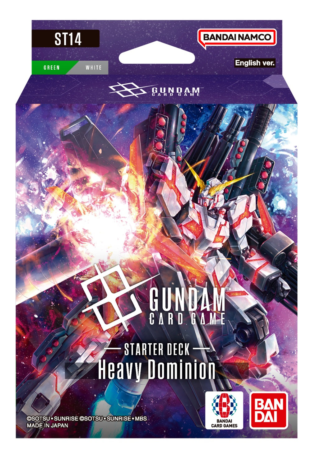 GUNDAM CG ST-14 HEAVY DOMINION STARTER DECK
