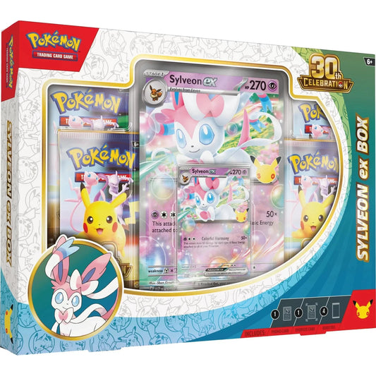 Pokemon TCG: 30th Celebration Pokemon ex Box - Sylveon ex