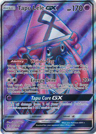 FA/TAPU LELE GX GUARDIANS RISING 2017 POKEMON SUN & MOON GUARDIANS RISING PSA GEM MT 10
